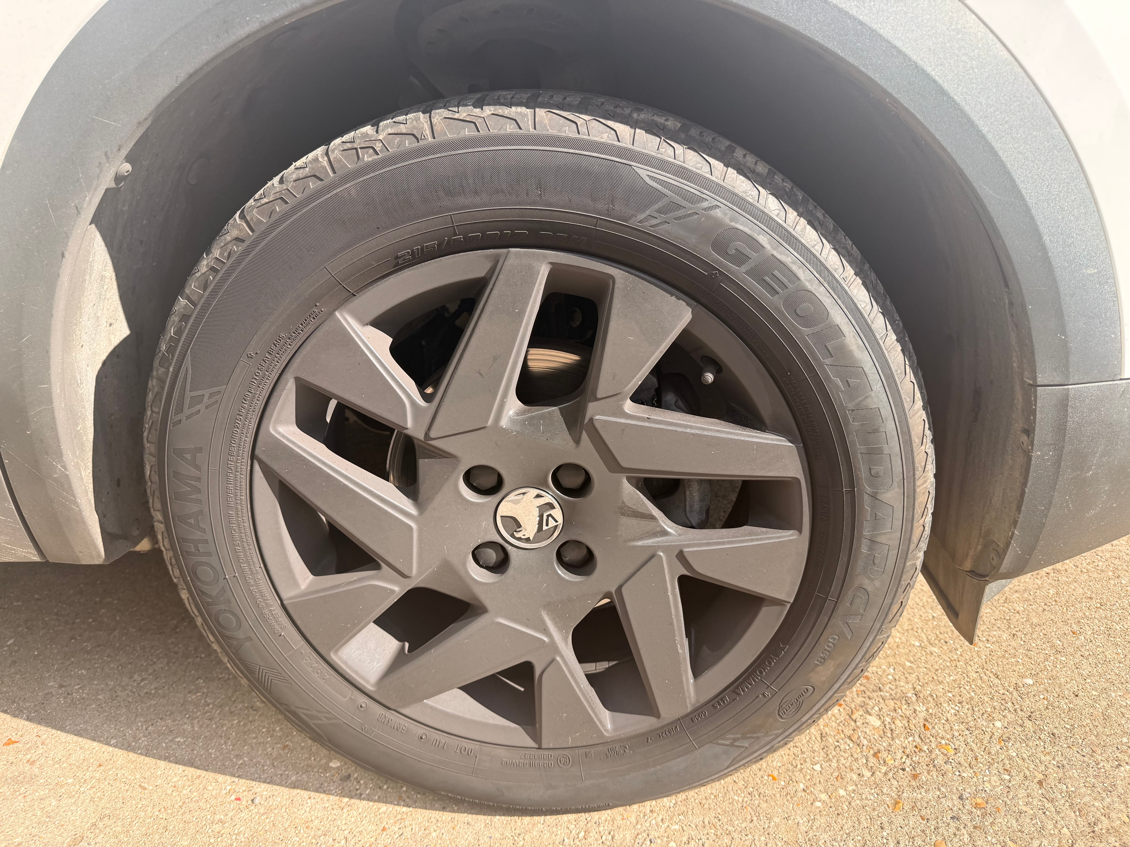 Before: Alloy Wheel & Tyre Detail